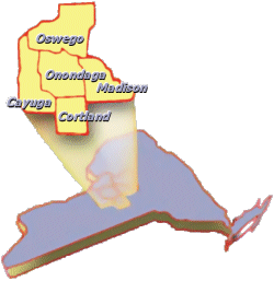 The Central New York Regional Planning and Development Board - 5 County Area